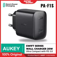 Wall Charger AUKEY PA F1S 20W Ultra Compact with PD 3.0 casan