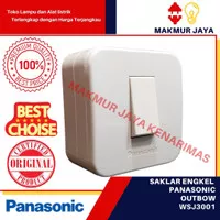 Saklar Outbow Panasonic/Saklar 1 Tombol Panasonic WSJ3001/Saklar Lampu