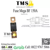 Fuse BF2 Mega 150A For Forklift / Sekring BF2 MEGA 150A