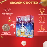 SPIKE ICE AND HOT FEELING DOTTED CONDOM isi 3