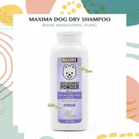 Maxima Dog Dry Shampoo Milk - Bedak Mandi Kering Anjing