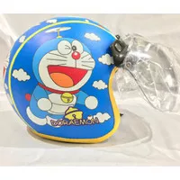 Helm Anak Bogo untuk umur 2-5 Th Motif Doraemon