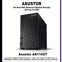 ASUSTOR AS1102T - Drivestor 2 bay NAS 1GB DDR4