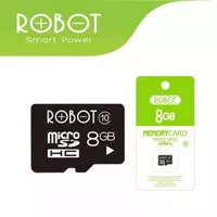Micro SD Memory Card ROBOT 8GB 45MB/s RT8G Class 10