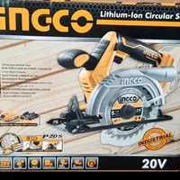 Circular Saw Cordless 20 V Ingco CSLI1401 unit saja