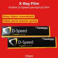 Carestream ( kodak ) X-Ray Film / Film Dental X Ray D Speed