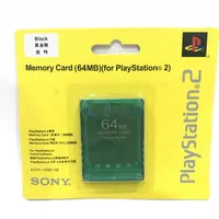 MC MMC memory memori card PS 2 PS2 8MB 16MB 32MB 64MB HITAM LAMPU