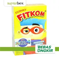 Fitkom Gummy Calcium Vitamin 1 box Sayurbox