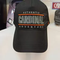 CARDINAL Original Hat Topi Hitam Adventure 374