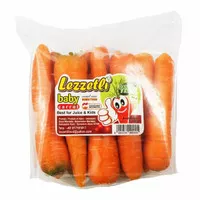 baby carrot 500 gr wortel mini fresh baik untuk jus dan anak anak