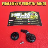 Visor lock - KYT VENDETTA - FALCON - pengunci visor kaca helm -Ori KYT