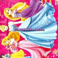 Kertas kado Glossy Sweet Princesses