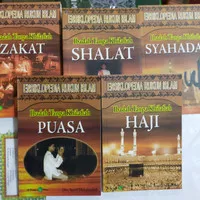 paket satu set buku ensiklopedi/ensiklopedia rukun iman 5 jilid