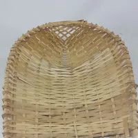 pengki anyam - serokan sampah bambu - serokan bangunan bambu anyam