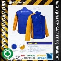 Jaket Las Besar XL FULL Kulit - Fashion Apron Welding Jacket GOSAVE