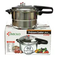 Pressure Cooker Omicko Panci Presto 24cm Kapasitas 8 Liter