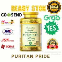 Puritan Vitamin D3 5000 IU Puritans Pride D3 5000 IU Original100% - 100softgels