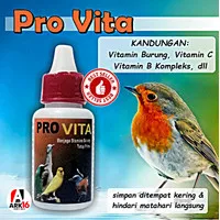 PRO VITA Vitamin Burung Meningkatkan Stamina Gacor Kekebalan Tubuh