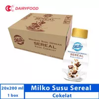 Susu Milko Sereal Coklat 20 x 200ml (karton