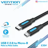 VENTION Kabel USB Type C To Micro B Data Male to Male Android Charging