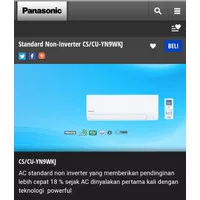 AC Panasonic 1 PK YN9WKJ Standar