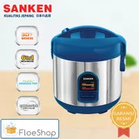 Magic Com Rice Cooker Plus Sanken 1 Liter SJ 120 H SJ 120H SJ120H