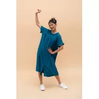 ONYCHA - Joya Dress Teal Blue
