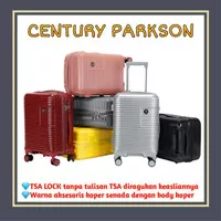 Set 18-28 inch ABS Koper Cabin Koper Bagasi Suitcase Luggage L001 - 18+22, Black