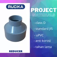 Reducer pvc 4x2 rucika D / increase rucika D 4 x 2 inch / fitting pvc