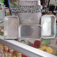 Alumunium Foil Tray BX 4381 Kotak Makan Tanpa tutup (10 Pcs)