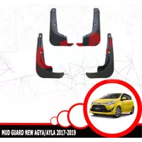 Mud Guard New Agya Ayla 2017 2018 2019 Ke Atas Karpet Penahan Lumpur