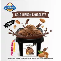 Ice Cream Gold Ribbon Chocolate Campina