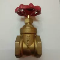 Gate valve 1 1/2" inch kuningan