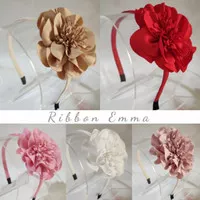 Bando Bunga Besar Bando Anak Flower Crown Mahkota Bunga Bandana Bayi