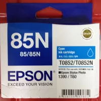 Tinta Epson Photo Ink Cartridge 85N / Epson T0852 / Epson T0852N Cyan