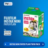 Instax Mini Paper Plain Twin Pack / Fujifilm Instax Mini Refil Paper
