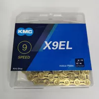 Chain Rantai Sepeda KMC 9 speed X9EL GOLD