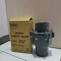 Swing Checkvalve Check valve PVC KDJ 2 1/2 inch 2.5"inch Tusen Klep