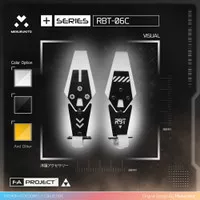 Futuristic Rabbit Mecha Headphone Headband RBT-06C