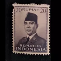 prangko perangko stamp 20 1964 Presiden Soekarno Sukarno Indonesia