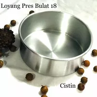 Loyang Pres Bulat UK 18