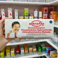 Ultraflu Strip Isi 4 Kaplet Obat Original Henson Farma