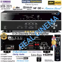 AVR Yamaha HTR-2071 HDMI 4K HDR DTS