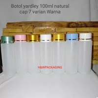 Botol Yardley 100ml Natural cap varian 7 warna