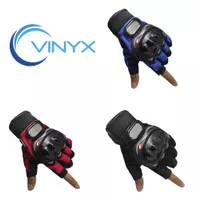 Sarung Tangan Gloves Motor VINYX Gloves Half Finger M L XL XXL MCS04C
