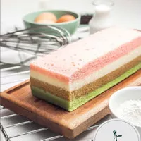 Bolu Pelangi Prima Rasa Bandung Warna Warni Cantik Lucu Cute Manis Kue