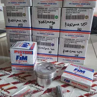 PISTON KIT FIM 40 XB KARISMA SUPRA X 125 BLADE 125 OS 200 250 300