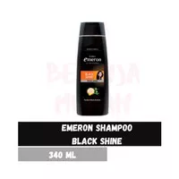 Emeron Shampoo Black & Shine Bottle 340 ml Shampoo Emeron 340ml