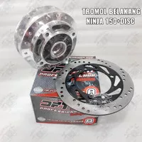 Tromol trombol belakang ninja r rr +disc piringan DFT thailand chrome