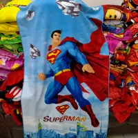 handuk anak karakter Superman uk 70x140